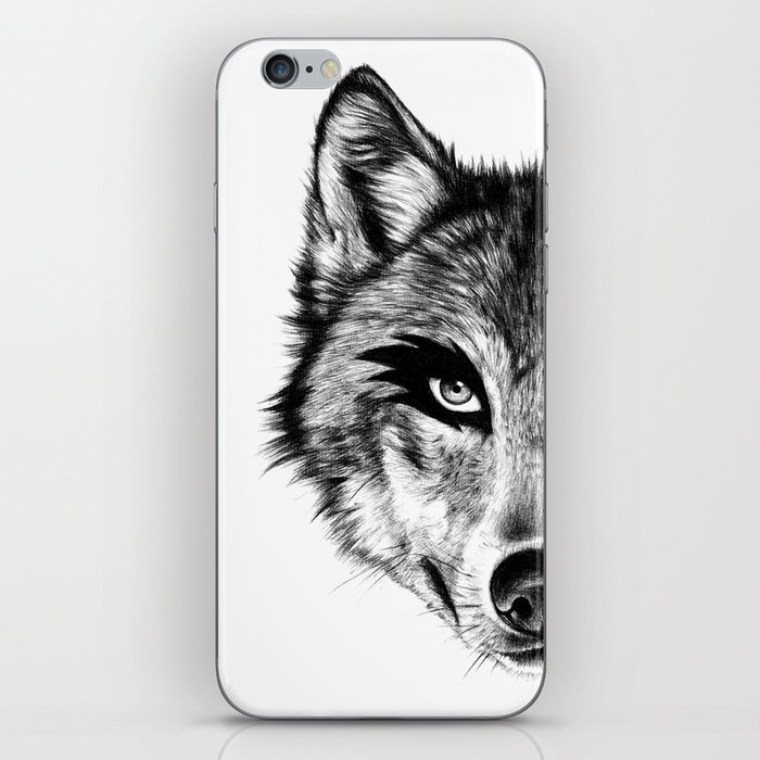 The Wolf Next Door iPhone Skin