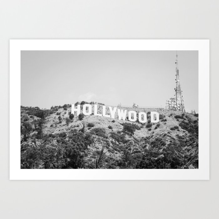 Hollywood Los Angeles Art Print