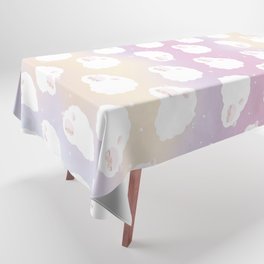 alpaca sweet space Tablecloth