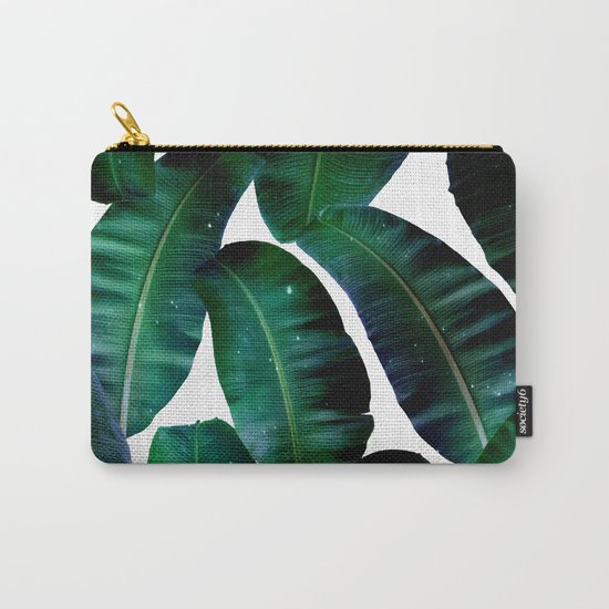 Cosmic Banana Leaves #society6 #decor #buyart Carry-All Pouch