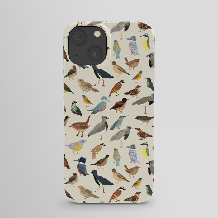 Great collection of birds illustrations  iPhone Case