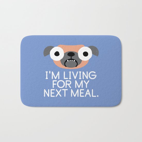 Stay Hungry Bath Mat