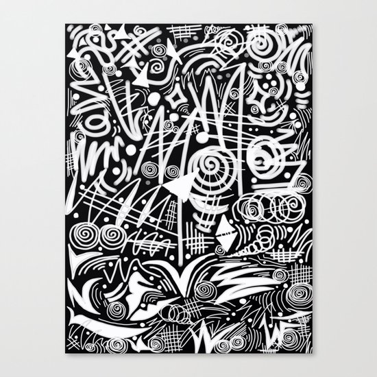 Chalk Board! Canvas Print
