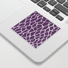 Bark Texture Purple Sticker