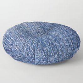 Denim Jean Pattern Floor Pillow