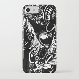 Abstrart Doodle Pattern One iPhone Case