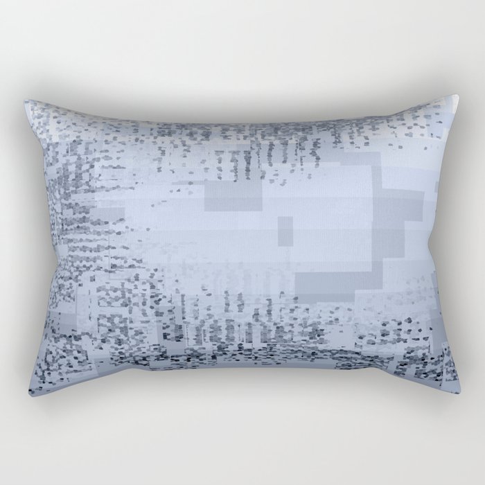 Matrix Rebellion - Ice Rectangular Pillow