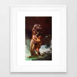 Apollo and Daphne Framed Art Print