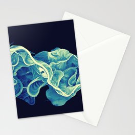 Willamette River Flow Stationery Card