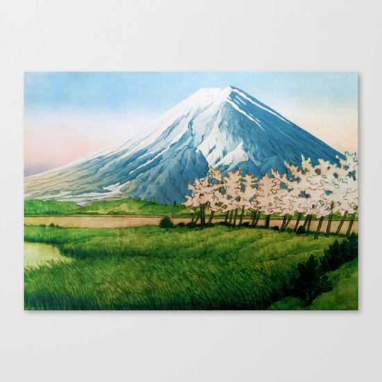 Resting before the Climb Canvas Print