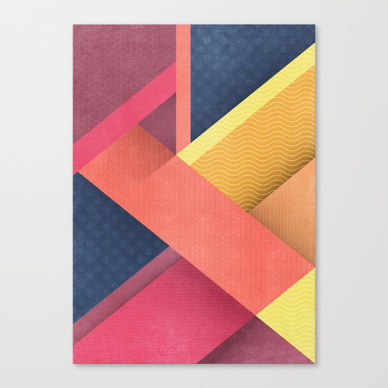 Overlap Canvas Print