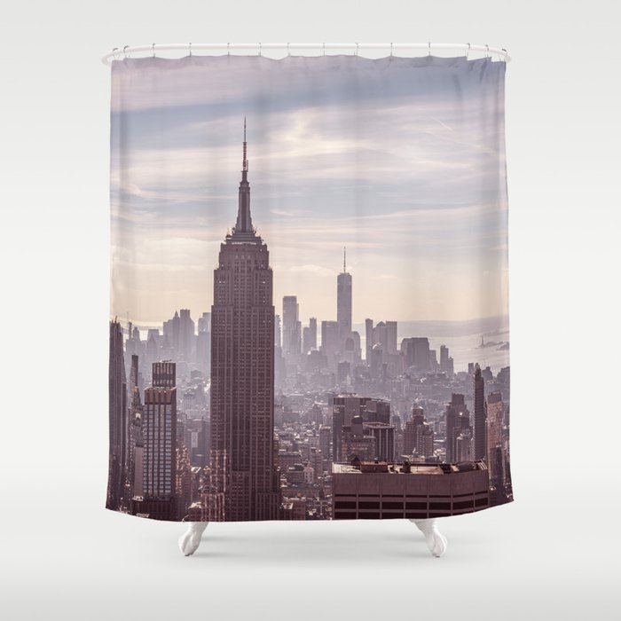 Views of New York Shower Curtain