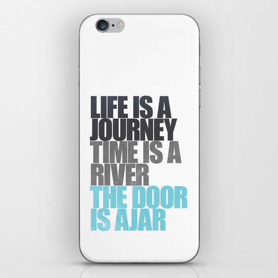 The Door is Ajar iPhone & iPod Skin