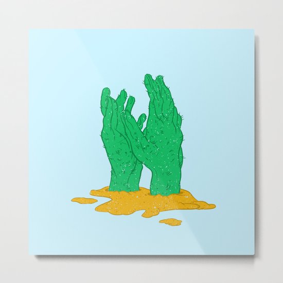 The hot grasp of the summer Metal Print