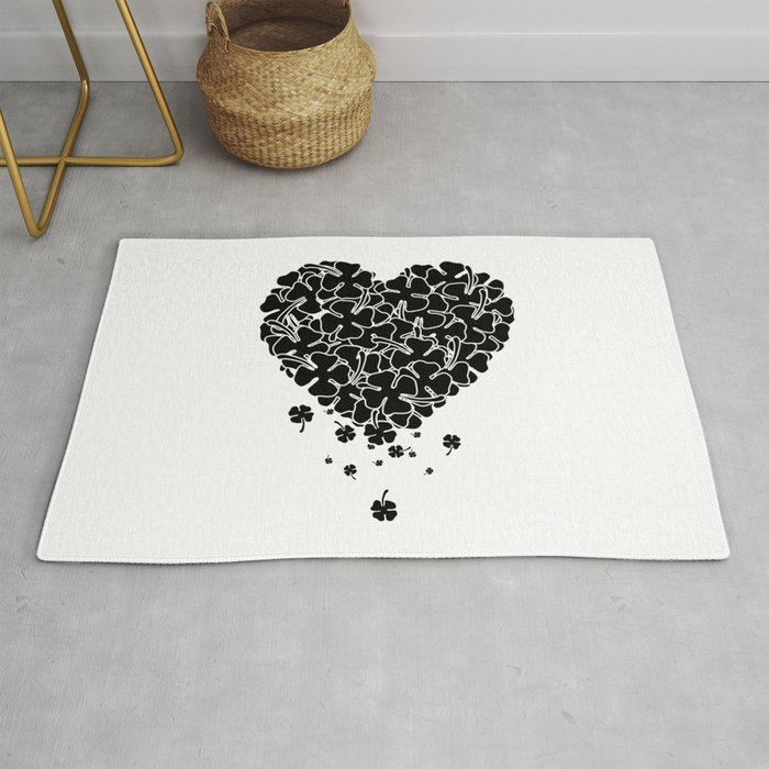 Black Clover Heart Rug