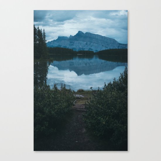 Two Jack Lake Canvas Print