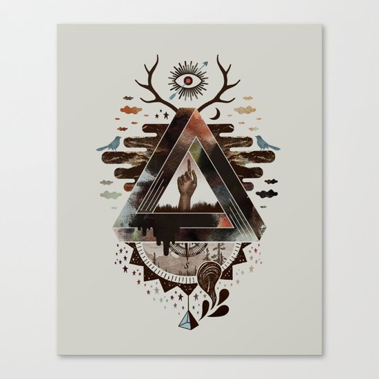 All Impossible Eye Canvas Print