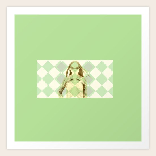 RombGirl-2 Art Print