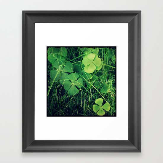 So Lucky! Framed Art Print