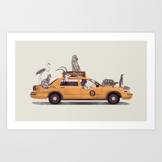 1-800-TAXIDERMY Art Print