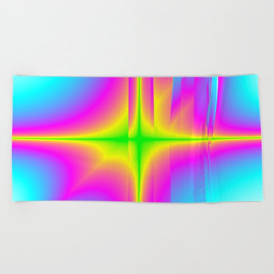 fractions Beach Towel