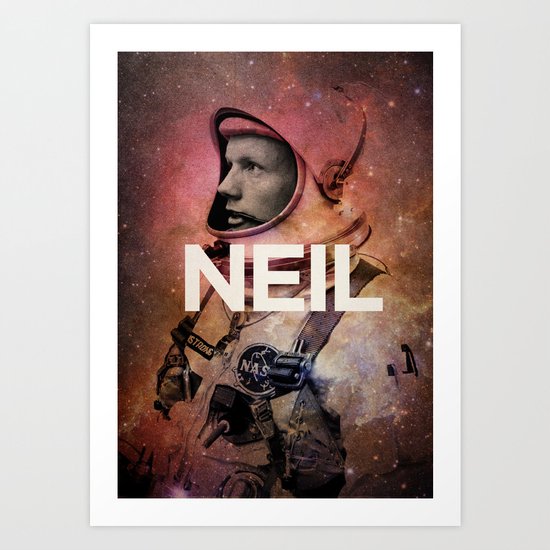 Neil. Art Print