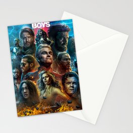 The Boys Poster Stationery Cards