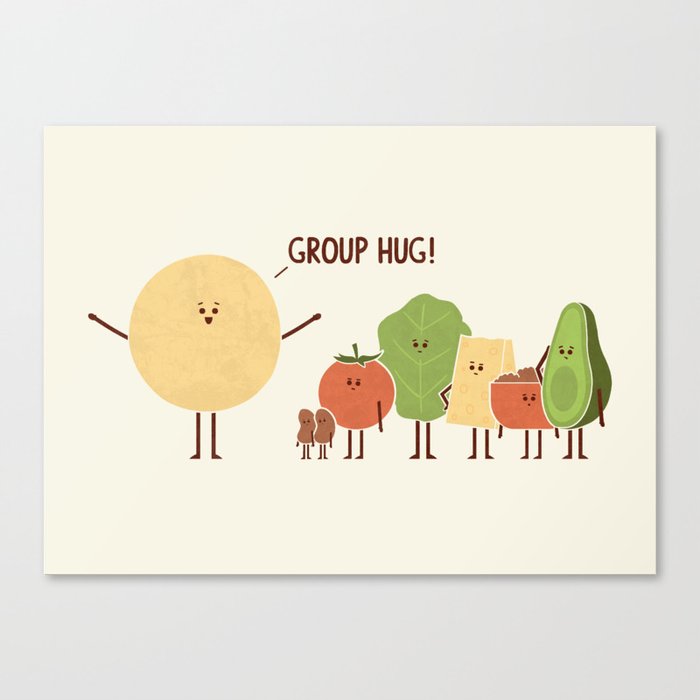 Group Hug Canvas Print