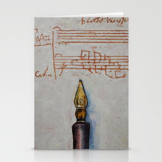 Music Stationery Cards