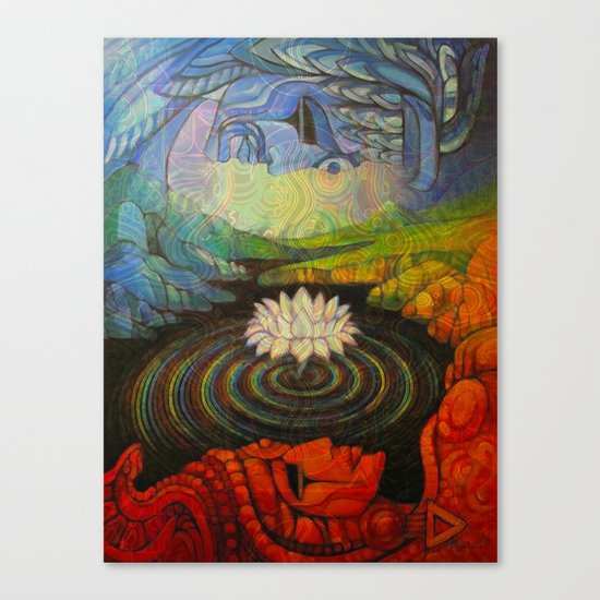 Earth-and-Sky Canvas Print