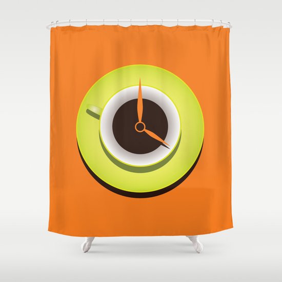 It's Coffee Time Shower Curtain