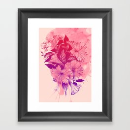 Hibiscus Framed Art Print