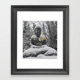 Buddha Chill Framed Art Print