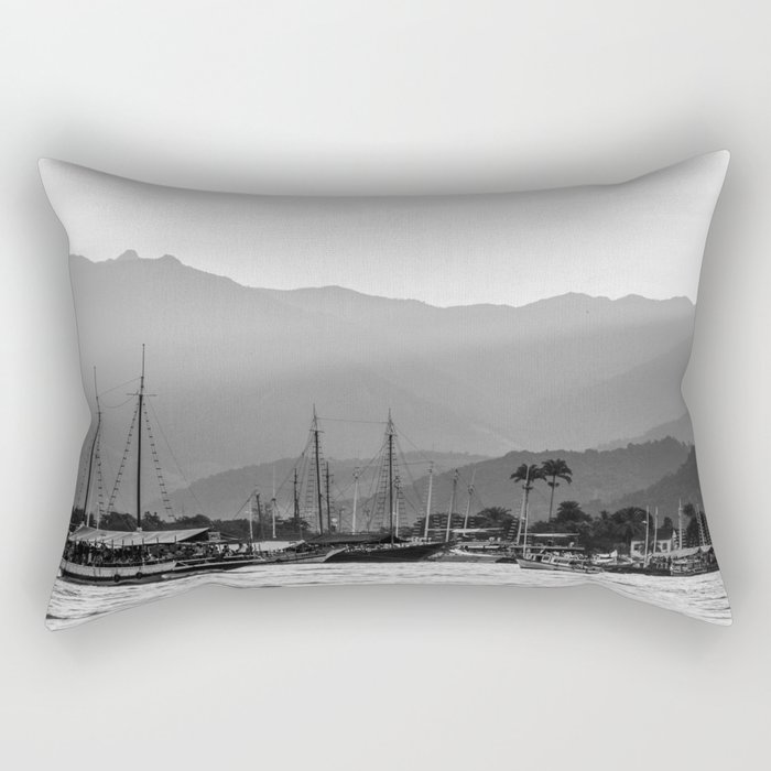 Boats Rectangular Pillow
