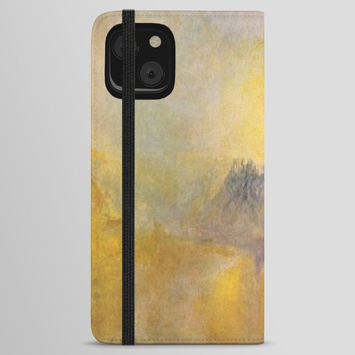 Joseph Mallord William Turner Norham Castle, Sunrise iPhone Wallet Case