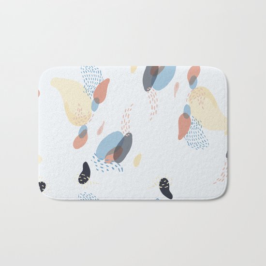 downy flake Bath Mat