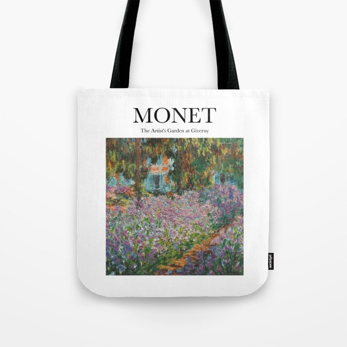 Monet - The Artist's Garden at Giverny Tote Bag