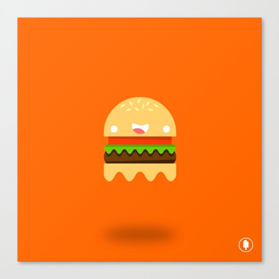 Ham-Boo-ger Canvas Print