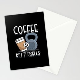 Coffee & Kettlebells Stationery Card