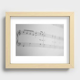 Who am I? Recessed Framed Print