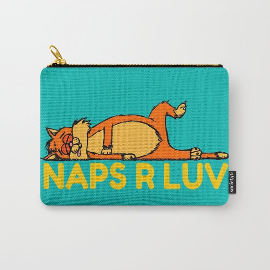 Naps Are Love Carry-All Pouch