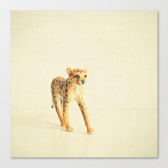 Catwalk Cheetah Canvas Print