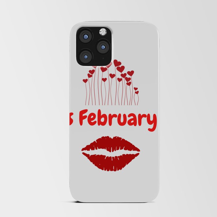 It's February 14  iPhone Card Case