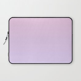 Pastel Pink & Lilac Gradient Color Laptop Sleeve