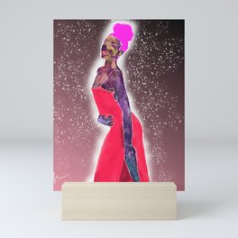 Red Dress Mini Art Print