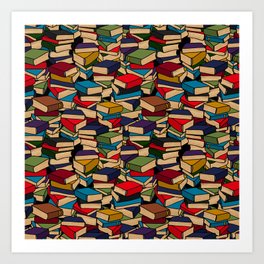 The Book Collector Art Print