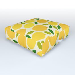 Lemon Outdoor Floor Cushion