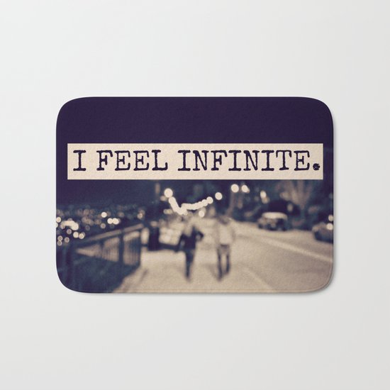 I Feel Infinite Bath Mat