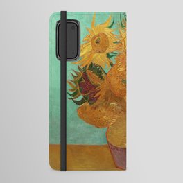 Vincent Van Gogh Twelve Sunflowers In A Vase Android Wallet Case