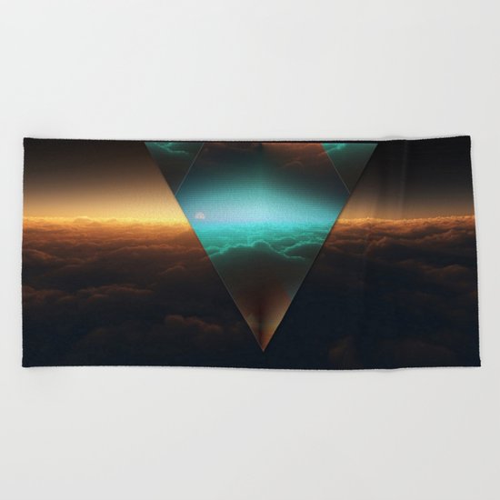 A.I Space Beach Towel
